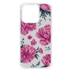 Pattern Flowers Texture Design Iphone 14 Pro Tpu Uv Print Case