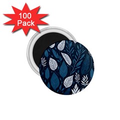 Pattern Flower Texture 1.75  Magnets (100 pack) 