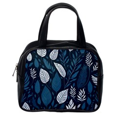 Pattern Flower Texture Classic Handbag (One Side)