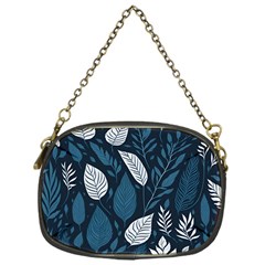 Pattern Flower Texture Chain Purse (One Side)