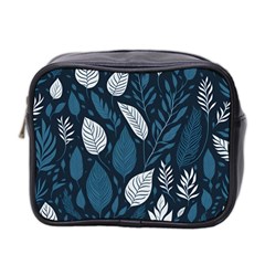 Pattern Flower Texture Mini Toiletries Bag (Two Sides)