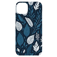 Pattern Flower Texture iPhone 14 Plus Black UV Print Case