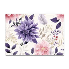 Flowers Pattern Floral Sticker A4 (10 Pack) by Grandong
