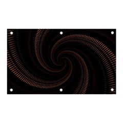 Wave Curves Abstract Art Backdrop Banner And Sign 5  X 3 