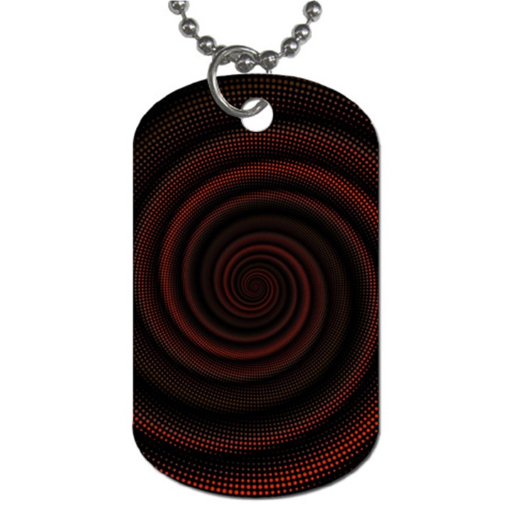 Abstract Art Backdrop Background Dog Tag (One Side)