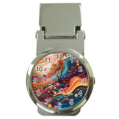 Pattern Abstract Money Clip Watches by Grandong