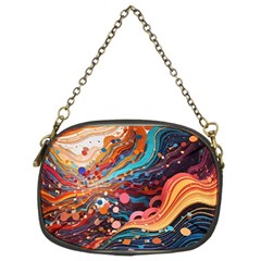 Pattern Abstract Chain Purse (two Sides) by Grandong