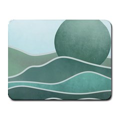 Mountains Wall Print Boho Art Small Mousepad by pakminggu