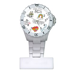 Abstract Fashion Background Suitable Fabric Printing Plastic Nurses Watch by pakminggu