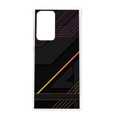 Gradient-geometric-shapes-dark-background Samsung Galaxy Note 20 Ultra Tpu Uv Case by pakminggu