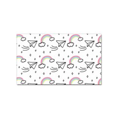 Cute-art-print-pattern Sticker (rectangular) by pakminggu