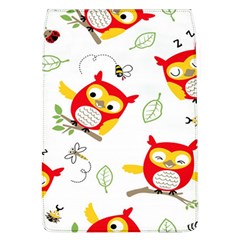 Seamless-pattern-vector-owl-cartoon-with-bugs Removable Flap Cover (l) by pakminggu