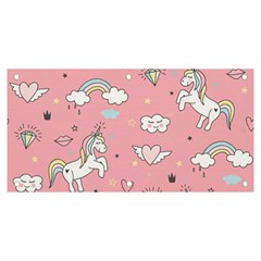 Cute-unicorn-seamless-pattern Banner And Sign 6  X 3  by pakminggu