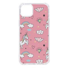 Cute-unicorn-seamless-pattern Iphone 14 Plus Tpu Uv Print Case by pakminggu