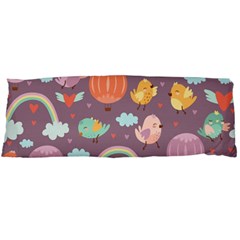 Cute-seamless-pattern-with-doodle-birds-balloons Body Pillow Case (dakimakura) by pakminggu
