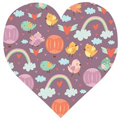 Cute-seamless-pattern-with-doodle-birds-balloons Wooden Puzzle Heart