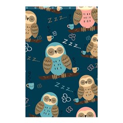 Seamless-pattern-owls-dreaming Shower Curtain 48  X 72  (small)  by pakminggu