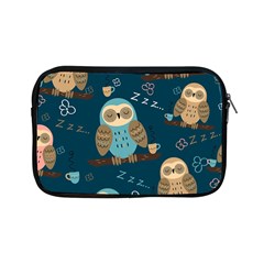 Seamless-pattern-owls-dreaming Apple Ipad Mini Zipper Cases by pakminggu