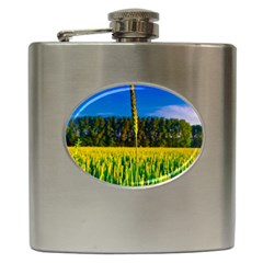 Different Grain Growth Field Hip Flask (6 Oz)