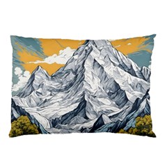 Nature Mountains Landscape Forest Pillow Case (two Sides)