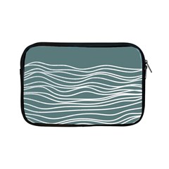 Sea Waves Moon Water Boho Apple Ipad Mini Zipper Cases by uniart180623