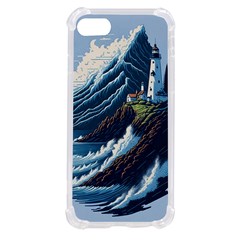 Lighthouse Sea Waves Iphone Se by uniart180623