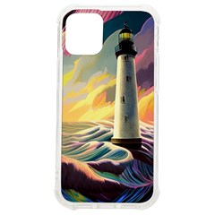 Lighthouse Colorful Abstract Art Iphone 12 Mini Tpu Uv Print Case	 by uniart180623