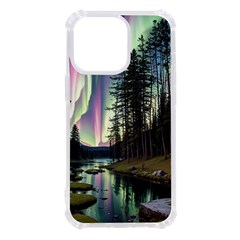 Northern Lights Aurora Borealis Iphone 13 Pro Tpu Uv Print Case by uniart180623