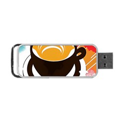 Coffee Tea Cappuccino Portable Usb Flash (one Side) by uniart180623