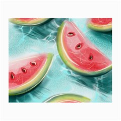Watermelon Fruit Juicy Summer Heat Small Glasses Cloth by uniart180623