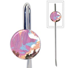 Pink Mountains Grand Canyon Psychedelic Mountain Book Mark by uniart180623