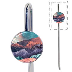 Adventure Psychedelic Mountain Book Mark by uniart180623