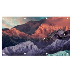 Adventure Psychedelic Mountain Banner And Sign 7  X 4  by uniart180623