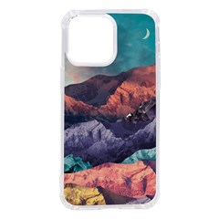 Adventure Psychedelic Mountain Iphone 14 Pro Max Tpu Uv Print Case by uniart180623