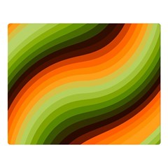 Swirl Abstract Twirl Wavy Wave Pattern Two Sides Premium Plush Fleece Blanket (large) by pakminggu