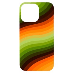 Swirl Abstract Twirl Wavy Wave Pattern Iphone 14 Pro Max Black Uv Print Case by pakminggu