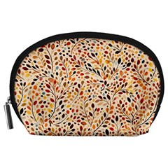 Autumn Leaves Pattern Accessory Pouch (large)