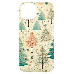 Christmas Tree Iphone 14 Black Uv Print Case by pakminggu