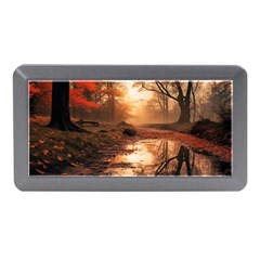 Trees Sunset Mist Memory Card Reader (mini)