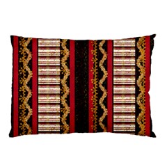 Textile Pattern Abstract Fabric Pillow Case (two Sides) by pakminggu