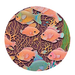 Tropical Fish Pop Socket (white) by uniart180623