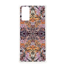 Ochre On Pink Arabesque Samsung Galaxy Note 20 Tpu Uv Case by kaleidomarblingart