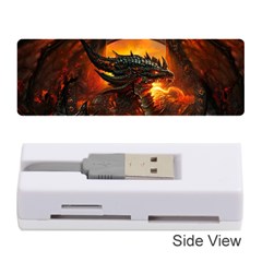 Dragon Art Fire Digital Fantasy Memory Card Reader (stick) by Bedest