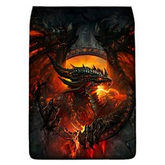 Dragon Art Fire Digital Fantasy Removable Flap Cover (l) by Bedest