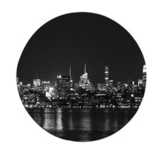 New York Skyline Mini Round Pill Box (pack Of 5)