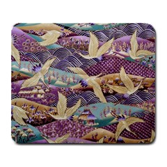 Textile-fabric-cloth-pattern Large Mousepad
