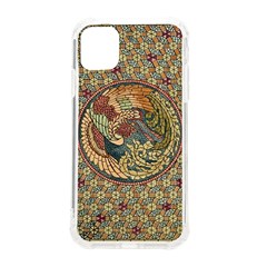 Wings-feathers-cubism-mosaic Iphone 11 Tpu Uv Print Case by Bedest