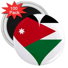 Heart-love-affection-jordan 3  Magnets (100 pack)