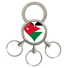 Heart-love-affection-jordan 3-Ring Key Chain