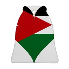 Heart-love-affection-jordan Bell Ornament (Two Sides)